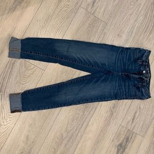 American Eagle super high rise cropped jegging